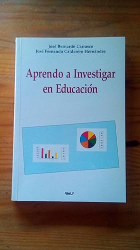 Imagen del vendedor de APRENDO A INVESTIGAR EN EDUCACION a la venta por Libreria Bibliomania