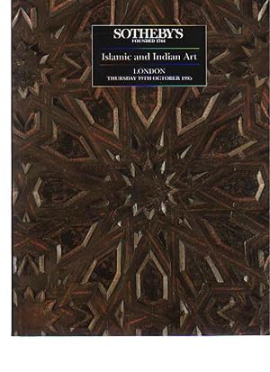 Sothebys October 1995 Islamic and Indian Art