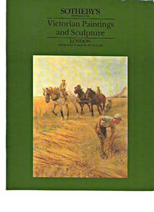 Seller image for Sothebys 1987 Victorian Paintings & Sculpture for sale by thecatalogstarcom Ltd