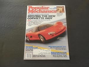 Popular Mechanics Sep 1988 New Corvette; Nuclear Subs; Water Toys