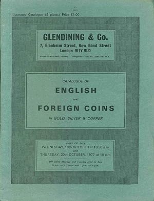 Catalogue of English and Foreign Coins in Gold silver & Copper