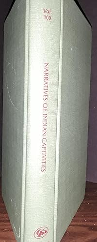 Bild des Verkufers fr Garland Library of Narratives of North American Indian Captivities - Volume 109 zum Verkauf von Margins13 Books