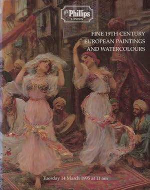 Seller image for Phillips 1995 Fine 19th Century European Paintings & Watercolour for sale by thecatalogstarcom Ltd