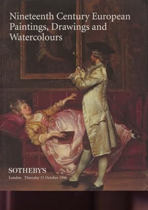 Seller image for Sothebys 1996 19th C European Paintings, Drawings, Watercolours for sale by thecatalogstarcom Ltd