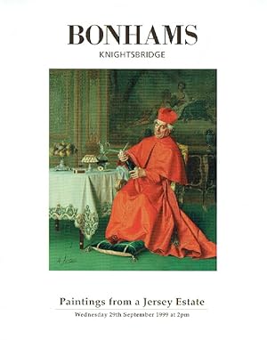 Seller image for Bonhams September 1999 Paintings from a Jersey Estate for sale by thecatalogstarcom Ltd