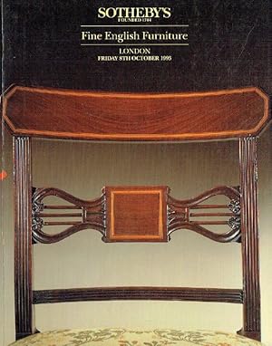 Sothebys October 1993 Fine English Furniture