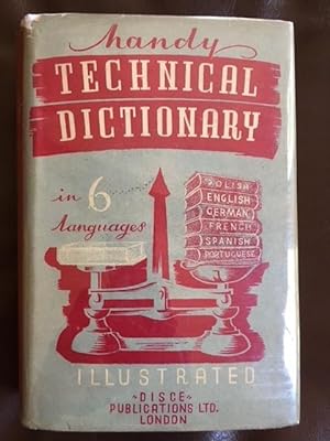 Handy Technical Dictionary in 6 Languages
