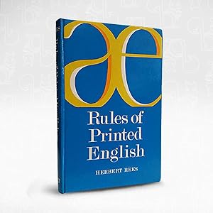 Seller image for Rules of Printed English for sale by Newtown Rare Books