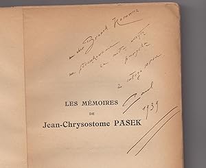 Les mémoires de Jean-Chrysostome Pasek, gentilhomme polonais