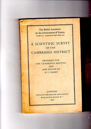 Imagen del vendedor de A Scientific Survey Of The Cambridge District Prepared For The Cambridge Meeting a la venta por Gwyn Tudur Davies