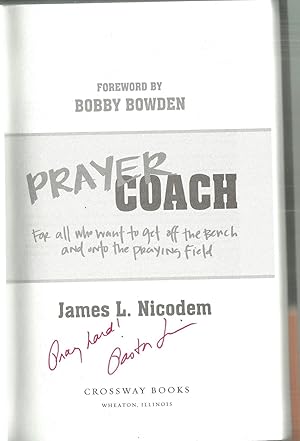 Bild des Verkufers fr Prayer Coach zum Verkauf von Sabra Books