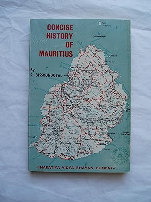 Bild des Verkufers fr Concise History of Mauritius zum Verkauf von Expatriate Bookshop of Denmark