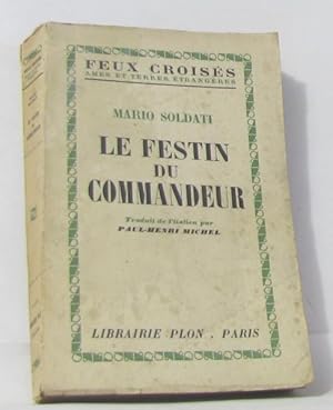 Imagen del vendedor de Le festin du commandeur a la venta por crealivres