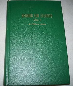 Seller image for Hearing for Eternity Volume II for sale by Easy Chair Books