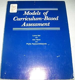 Imagen del vendedor de Models of Curriculum Based Assessment a la venta por Easy Chair Books