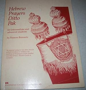 Seller image for Hebrew Prayers Ditto Pak for intermediate and Advanced Students for sale by Easy Chair Books