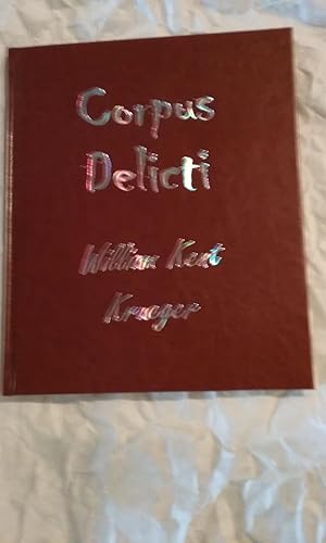 Corpus Delicti, (LIMITED, SIGNED, NUMBERED, DELUXE, BRAND NEW FIRST PRINTING)