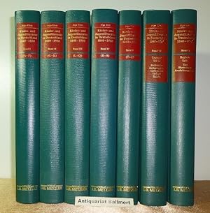 Kinder- und Jugendliteratur in Deutschland 1840 - 1950. 6 (VI) Bände in 7 Bänden. Band 1: (A - F)...