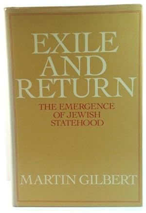 Bild des Verkufers fr Exile and Return: The Emergence of Jewish Statehood zum Verkauf von PsychoBabel & Skoob Books
