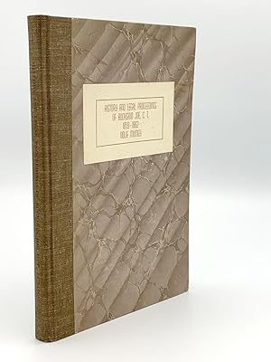 History and Proceedings of Buckskin Joe. Accompanying the Mining Laws of the District