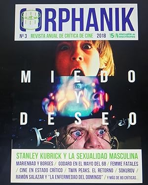 Orphanik: revista anual de crítica de cine. nº 3. 2018.