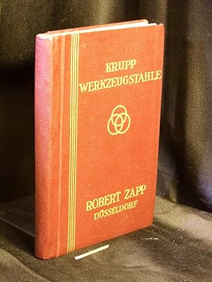 Krupp Werkzeugstahle - Verkauf: Robert Zapp / Düsseldorf -