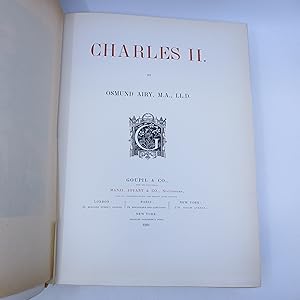 Image du vendeur pour Charles II (First Edition, Numbered) mis en vente par Shelley and Son Books (IOBA)