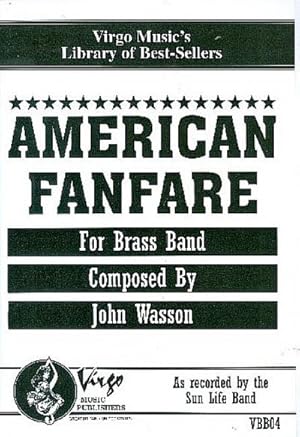 Bild des Verkufers fr American Fanfarefor brass band : score and parts zum Verkauf von AHA-BUCH GmbH