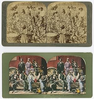 [TWO STEREOVIEWS FEATURING AFRICAN-AMERICAN SUBJECTS]