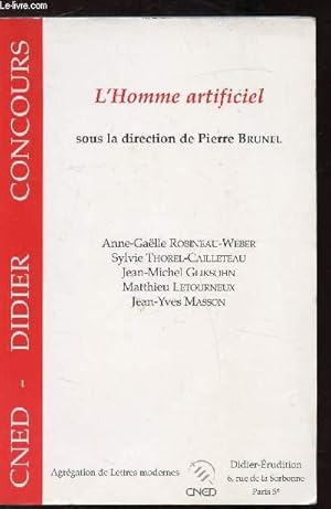 Image du vendeur pour L'HOMME ARTIFICIEL mis en vente par Le-Livre