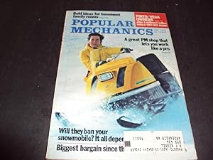 Popular Mechanics Jan 1972 Snowmobile, Pinto / Vega