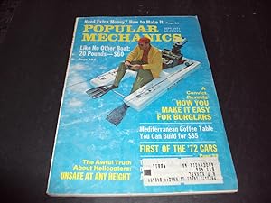 Popular Mechanics Sep 1971 Helicopters Unsafe?, Fishing Boat