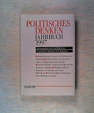 Bild des Verkufers fr Politisches Denken, Jahrbuch, 1997 zum Verkauf von ANTIQUARIAT Franke BRUDDENBOOKS