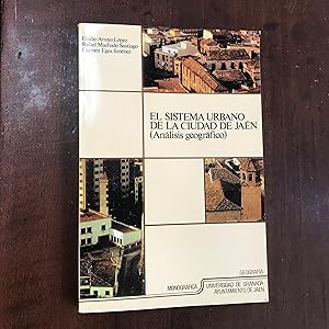 Imagen del vendedor de El sistema urbano de la ciudad de Jan (Anlisis geogrfico) a la venta por Kavka Libros