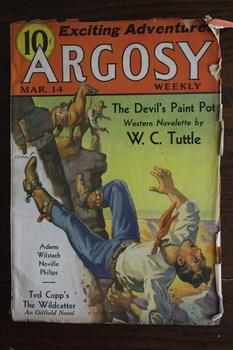 Bild des Verkufers fr ARGOSY WEEKLY. (Pulp Magazine). March 14 / 1936; -- Volume 262 #6 The Devil's Paint Pot by W. C. Tuttle; zum Verkauf von Comic World