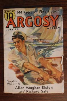 Image du vendeur pour ARGOSY WEEKLY (Pulp Magazine). July 24 / 1937; -- Volume 274 #5 Copra by Allan Vaughan Elston;// King Colt by Luke Short; mis en vente par Comic World