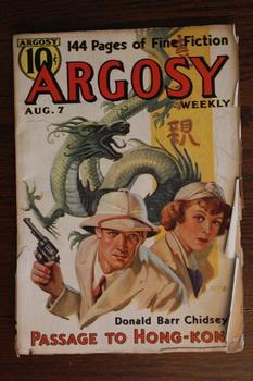 Seller image for ARGOSY WEEKLY. (Pulp Magazine). August 7 / 1937; -- Volume 273 #1 Passage to Hongkong by Donald Barr Chidsey;// King Colt by Luke Short; for sale by Comic World
