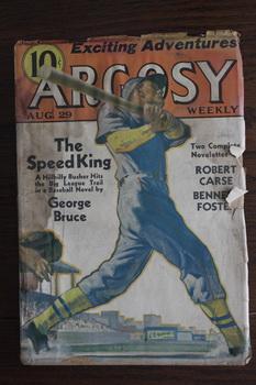 Image du vendeur pour ARGOSY WEEKLY. (Pulp Magazine). August 29 / 1936; -- Volume 266 #6 The Speed King by George Bruce; mis en vente par Comic World