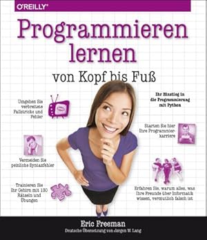 Seller image for Programmieren lernen von Kopf bis Fu : Ihr Einstieg in die Programmierung mit Python for sale by AHA-BUCH GmbH