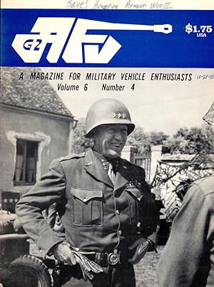 Image du vendeur pour AFV-G2: A Magazine For Military Vehicle Enthusiasts Volume 6 Number 4 mis en vente par Kenneth Mallory Bookseller ABAA