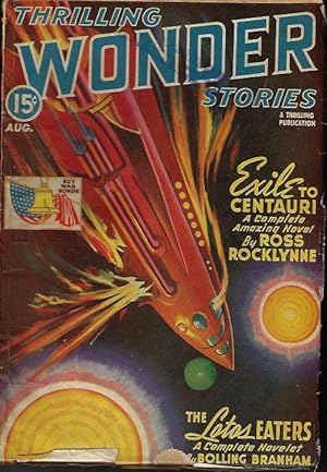 Seller image for THRILLING WONDER Stories: August, Aug. 1943 for sale by Books from the Crypt