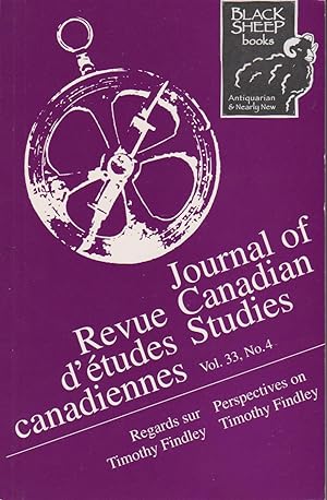 Journal of Canadian Studies / Revue D'etudes Canadiennes, Vol. 33, No. 4 - Perspectives on Timoth...