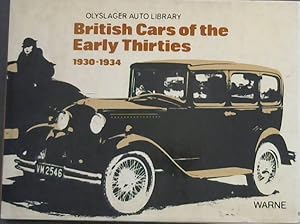 Seller image for British Cars of the Early Thirties 1930 - 1934 for sale by Chapter 1