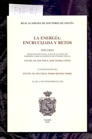 Seller image for LA ENERGIA: ENCRUCIJADA Y RETOS for sale by Libreria 7 Soles