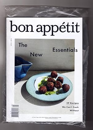 Bon Appétit - April, 2018. In Publisher's Shipping Bag. The New Essentials. 29 Recipes We Can't C...