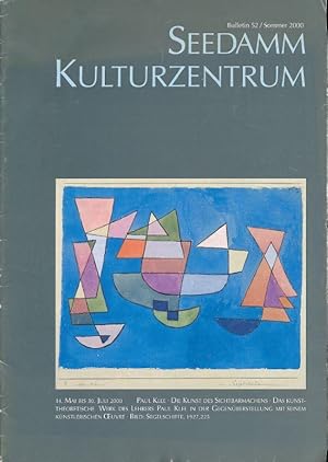 Seller image for Seedamm Kulturzentrum. Bulletin 52 for sale by LIBRAIRIE GIL-ARTGIL SARL