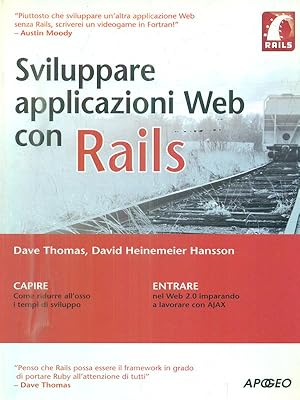 Bild des Verkufers fr Sviluppare applicazioni web con Rails zum Verkauf von Librodifaccia