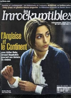 Image du vendeur pour LES INROCKUPTIBLES N 259 - Cinq ans aprs sa mort, Franois Mitterand reste une nigme a laquelle France 3 se coltine dans un documentaire littraire, Shot, deuxime livre de Patrick Bouvet : contre la tyrannie des images et la dsintgration des corps mis en vente par Le-Livre