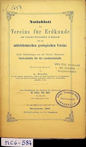 Notizblatt des Vereins für Erdkunde und verwandte Wissenschaften zu Darmstadt und des mittelrhein...