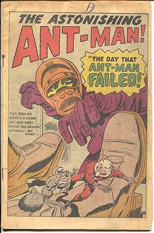 Immagine del venditore per Tales To Astonish #40 1962-Marvel-Ant-Man-Jack Kirby-Ditko-Don Heck-P venduto da DTA Collectibles